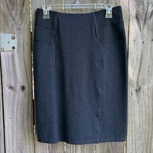 Calvin Klein Charcoal Gray Skirt